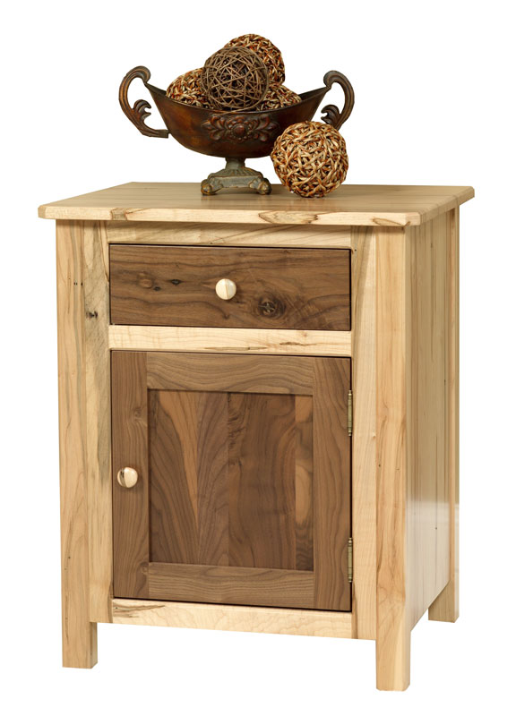 Cornwell 1-Door 1-Drawer Nightstand