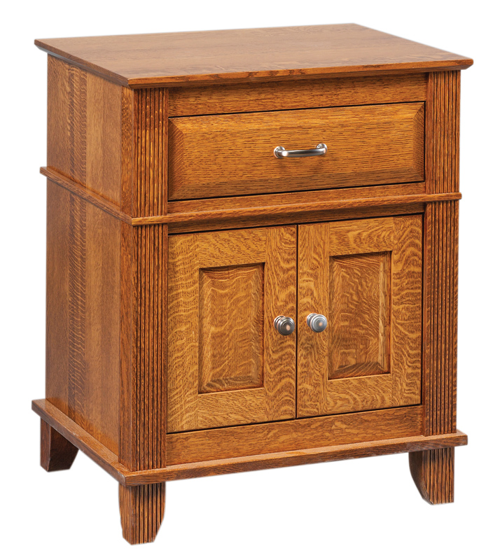 Arlington 1 Drawer, 2 Door Nightstand