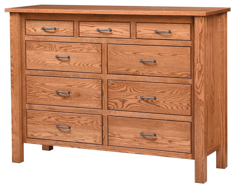 Lindholt 208 Dresser in Oak with an OCS-104 Seely Stain