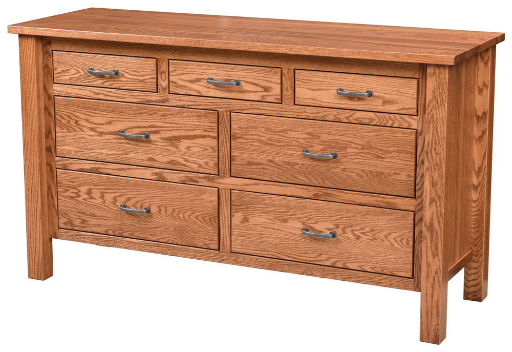 Lindholt 209 Dresser in Oak with an OCS-104 Seely Stain