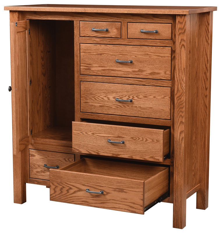 Lindholt 221 Man's Chest in Oak with an OCS-104 Seely Stain