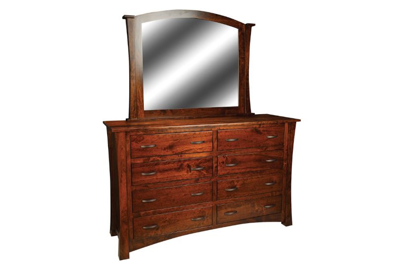Woodbury Dresser and Mirror
