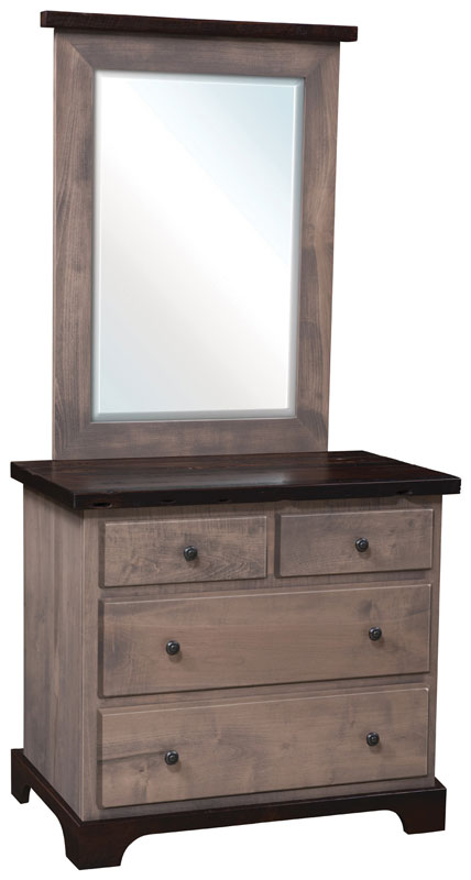 Manchester Small Dresser and Small Mirror