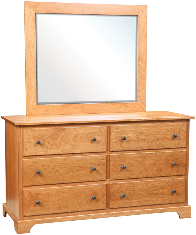Manchester Standard Dresser and Mirror Shown in Cherry (Sold Separately)