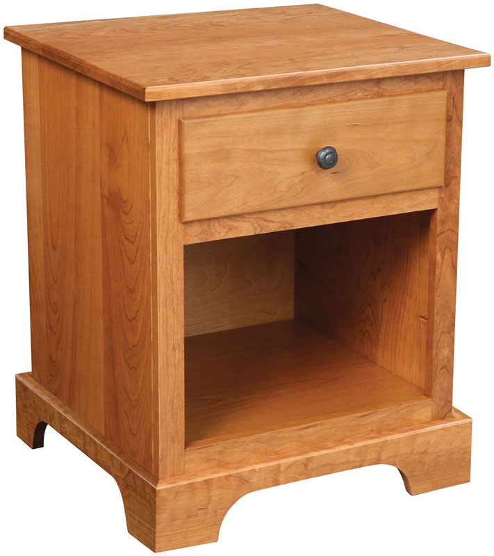 Manchester 1-Drawer Nightstand Shown in Cherry