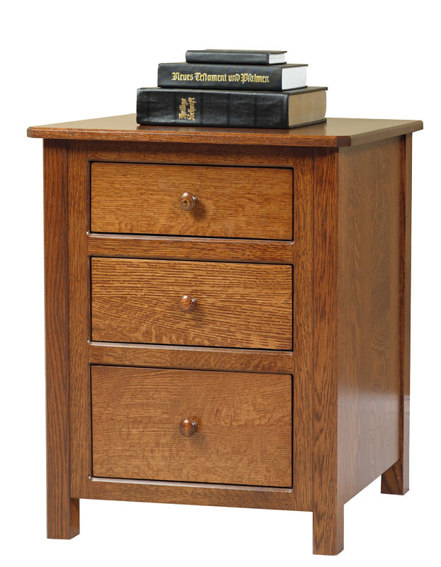 Cornwell 3 Drawer Nightstand