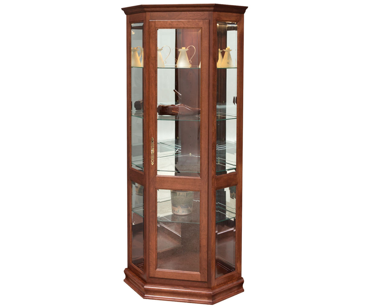 Corner Deluxe Curio Cabinet