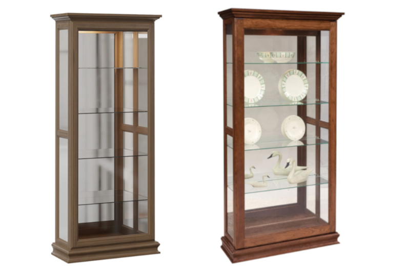 Sliding Door Picture Frame Curios