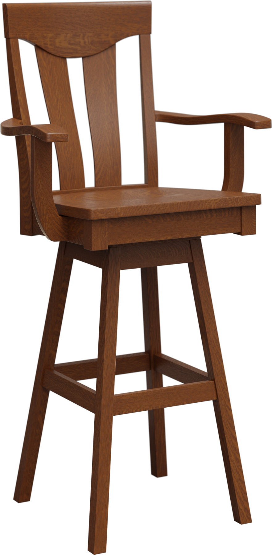 Belmont Arm Swivel Bar Chair