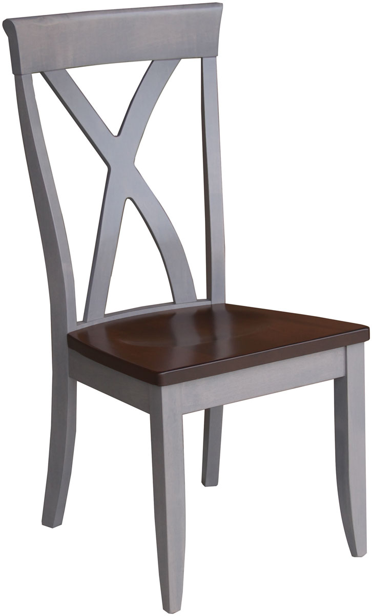 Brooke Side Chair with Wood Seat