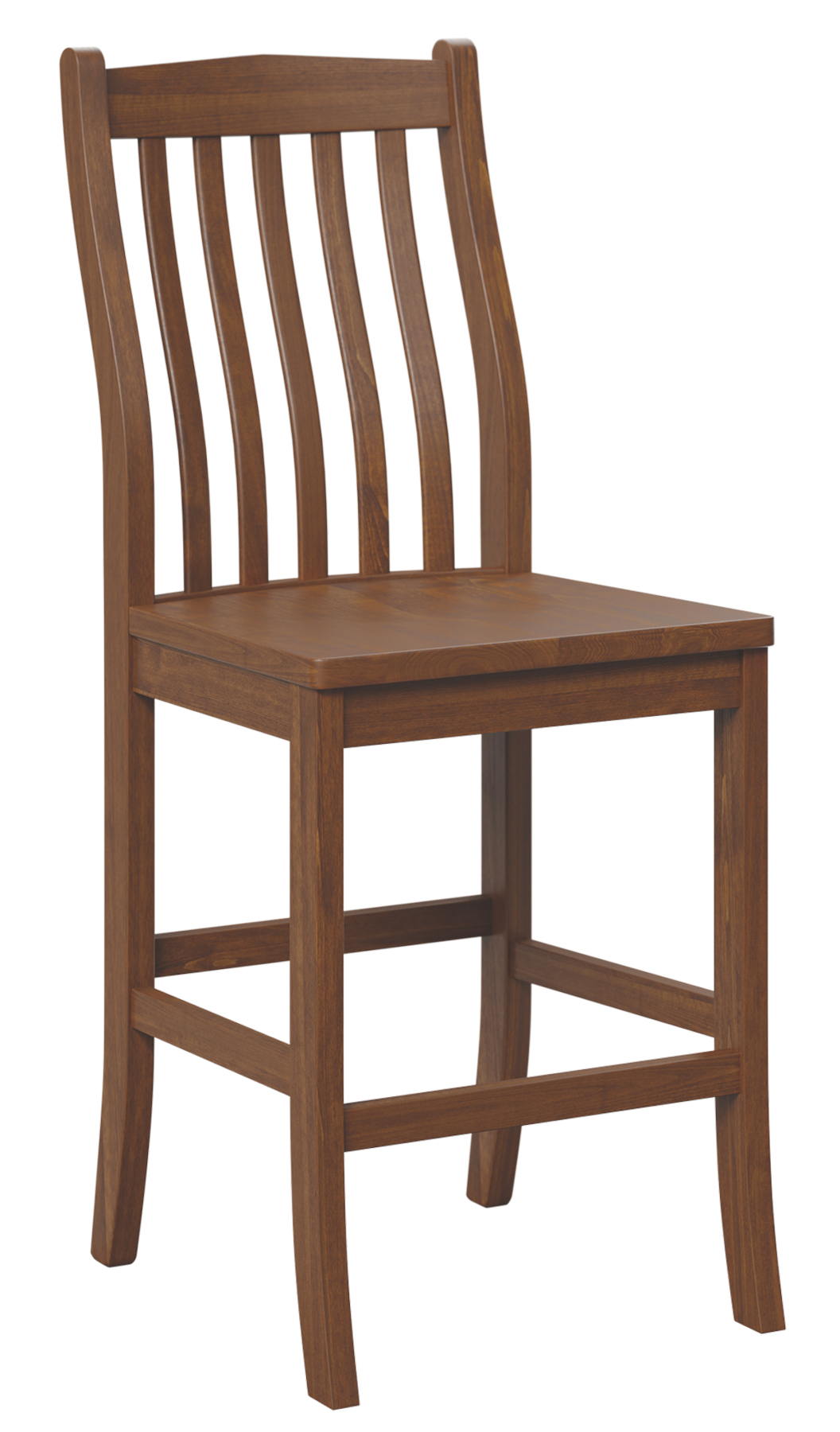 Lincoln Bar Chair in Brown Maple with FC Michaels Cherry Finish