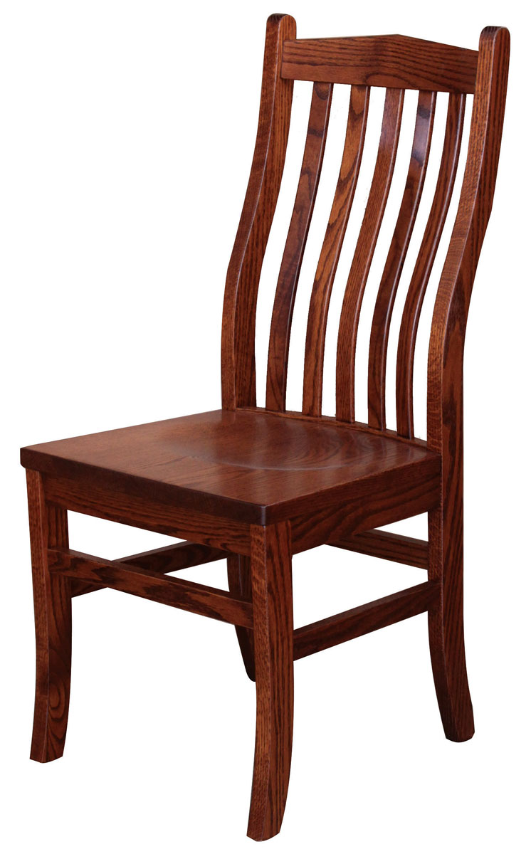Lincoln Side Chair with Wood Seat