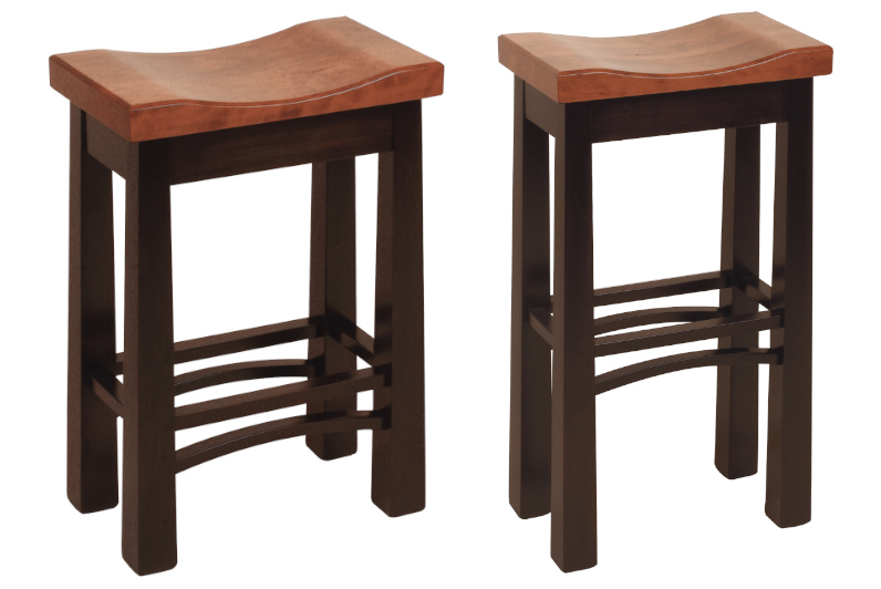 Madison Saddle Stool Collection