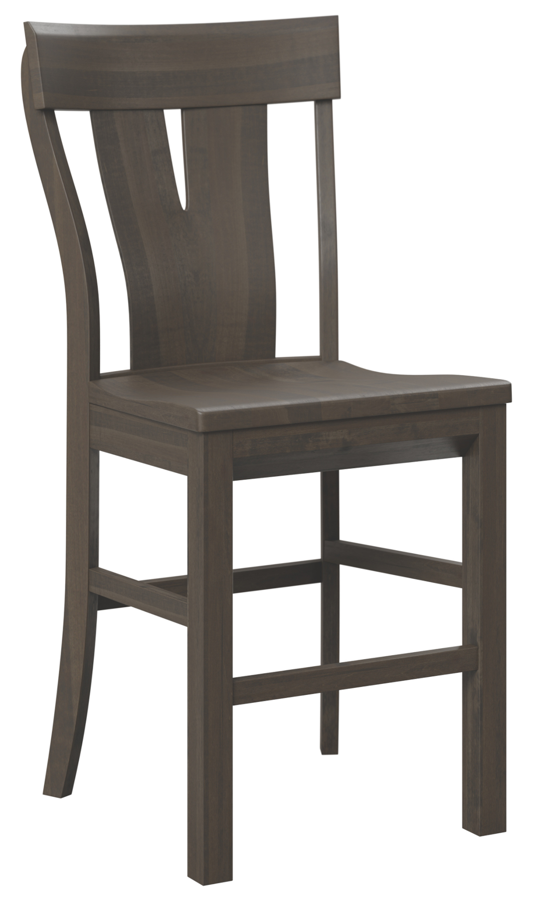 McKay Bar Chair in Brown Maple with FC Shadow Finish