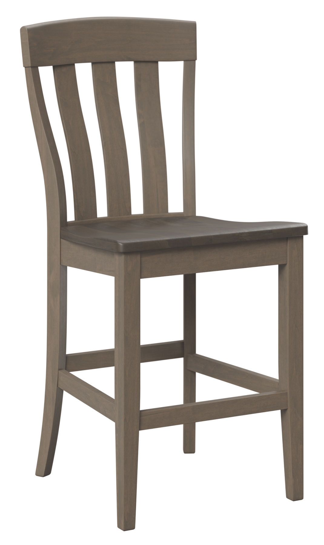 Oregon Bar Chair in Brown Maple with FC-Driftwood Finish