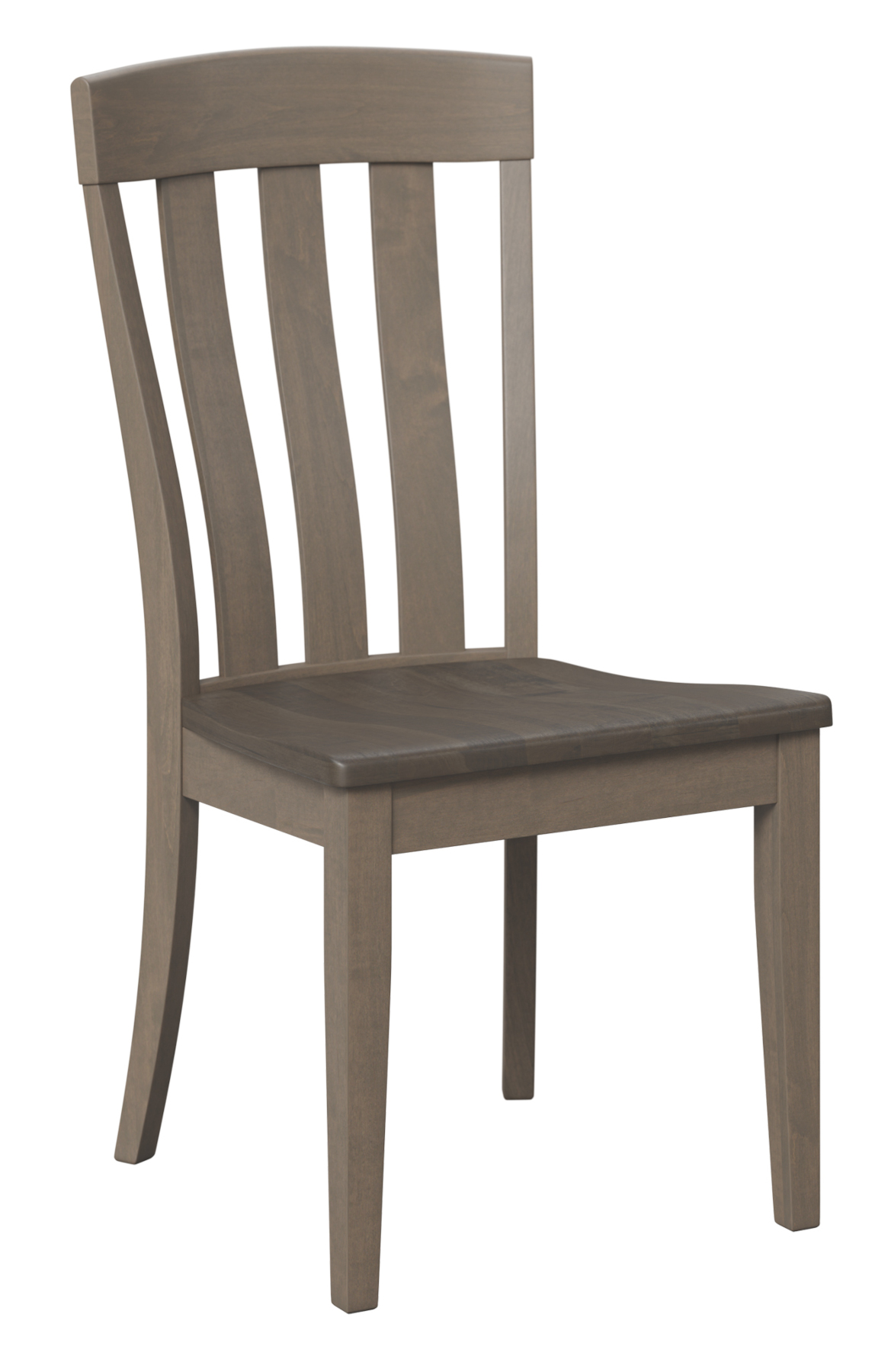 Oregon Side Dining Chair in Brown Maple with FC-Driftwood Finish