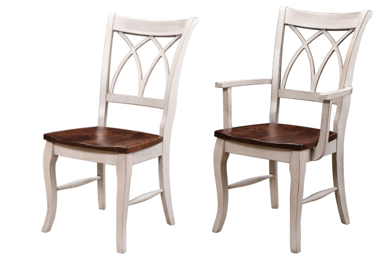 Double X Back Chairs