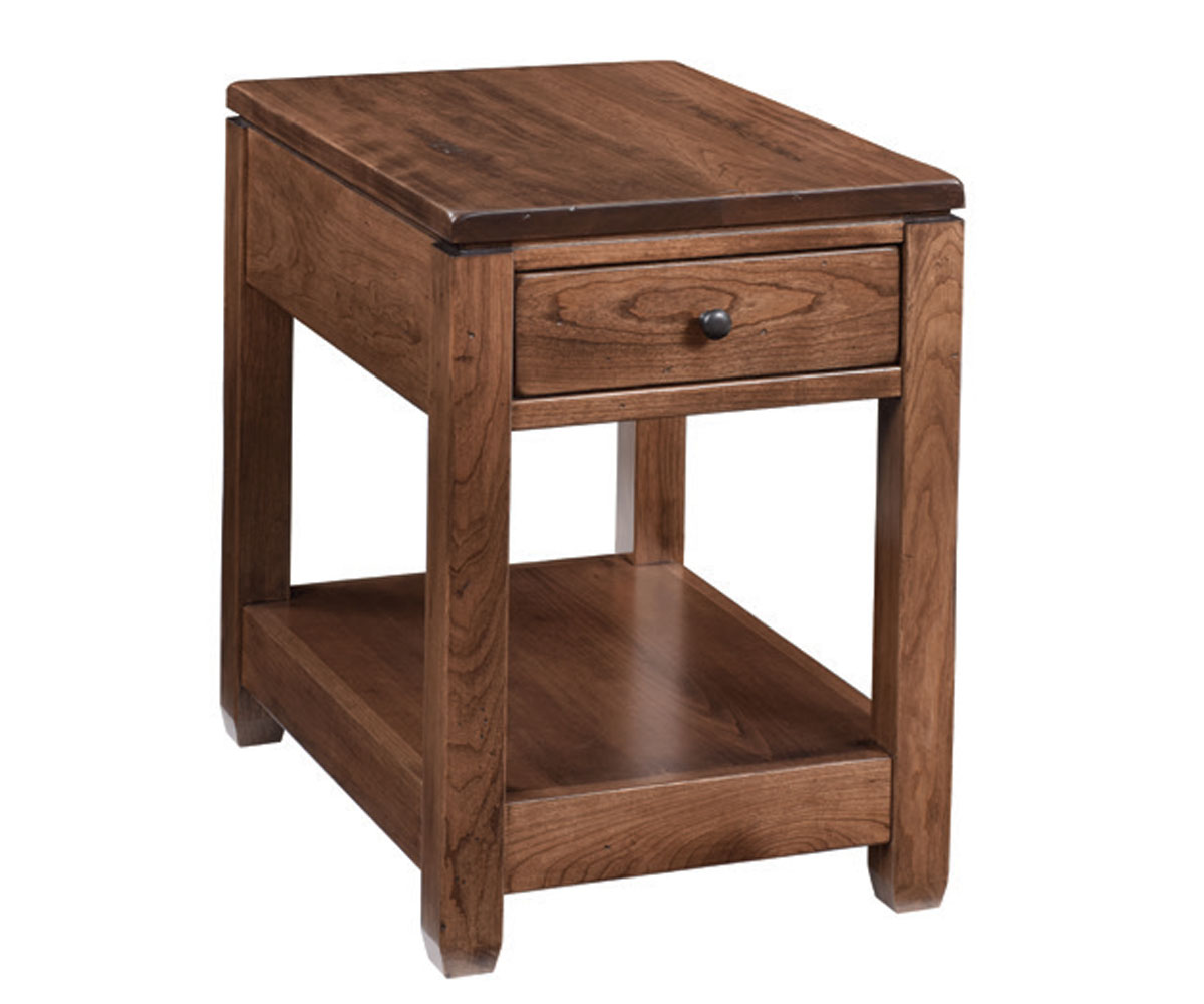 Antigo 17" End Table with Drawer