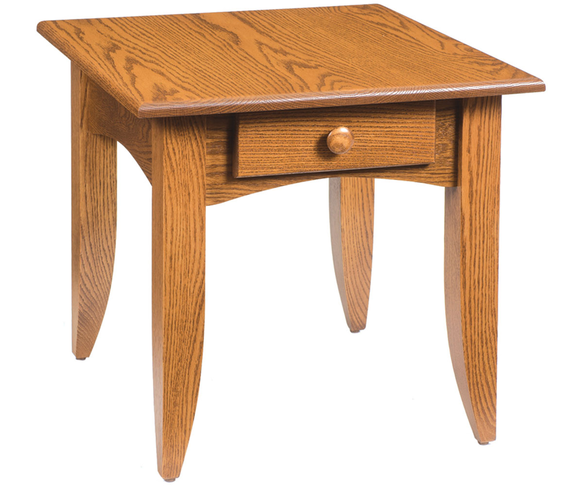 Modern Mission 22" End Table
