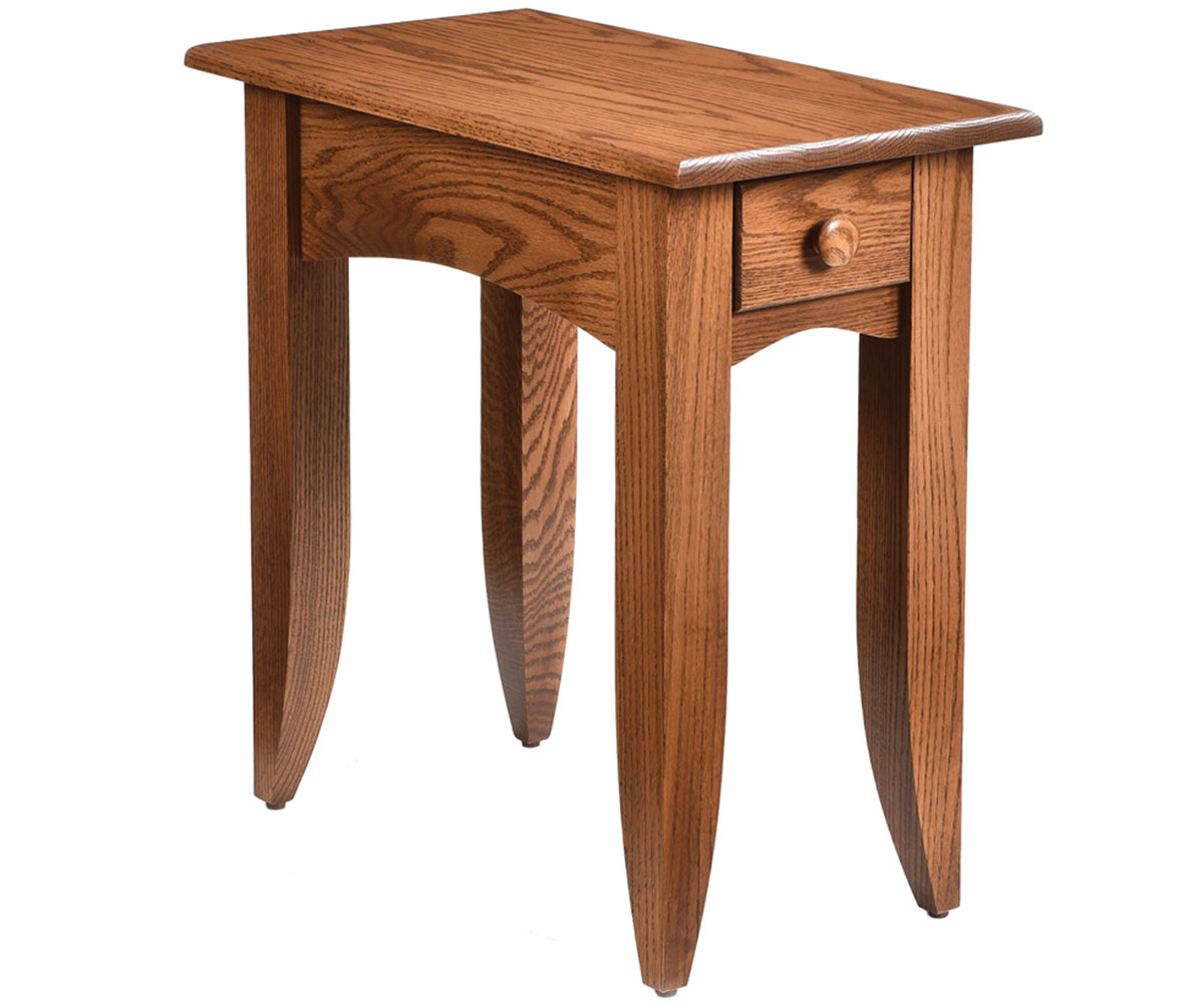 Modern Mission 13" Chairside End Table