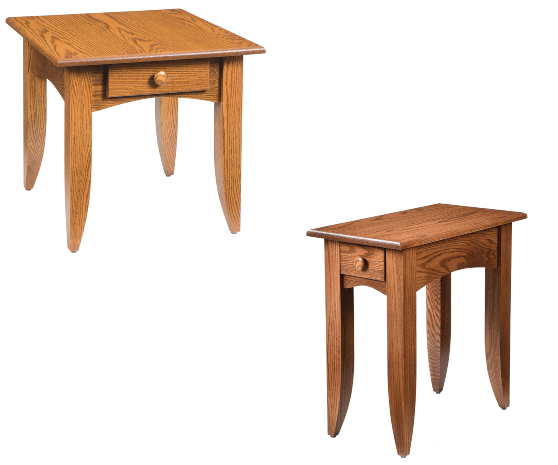 Modern Mission End Tables
