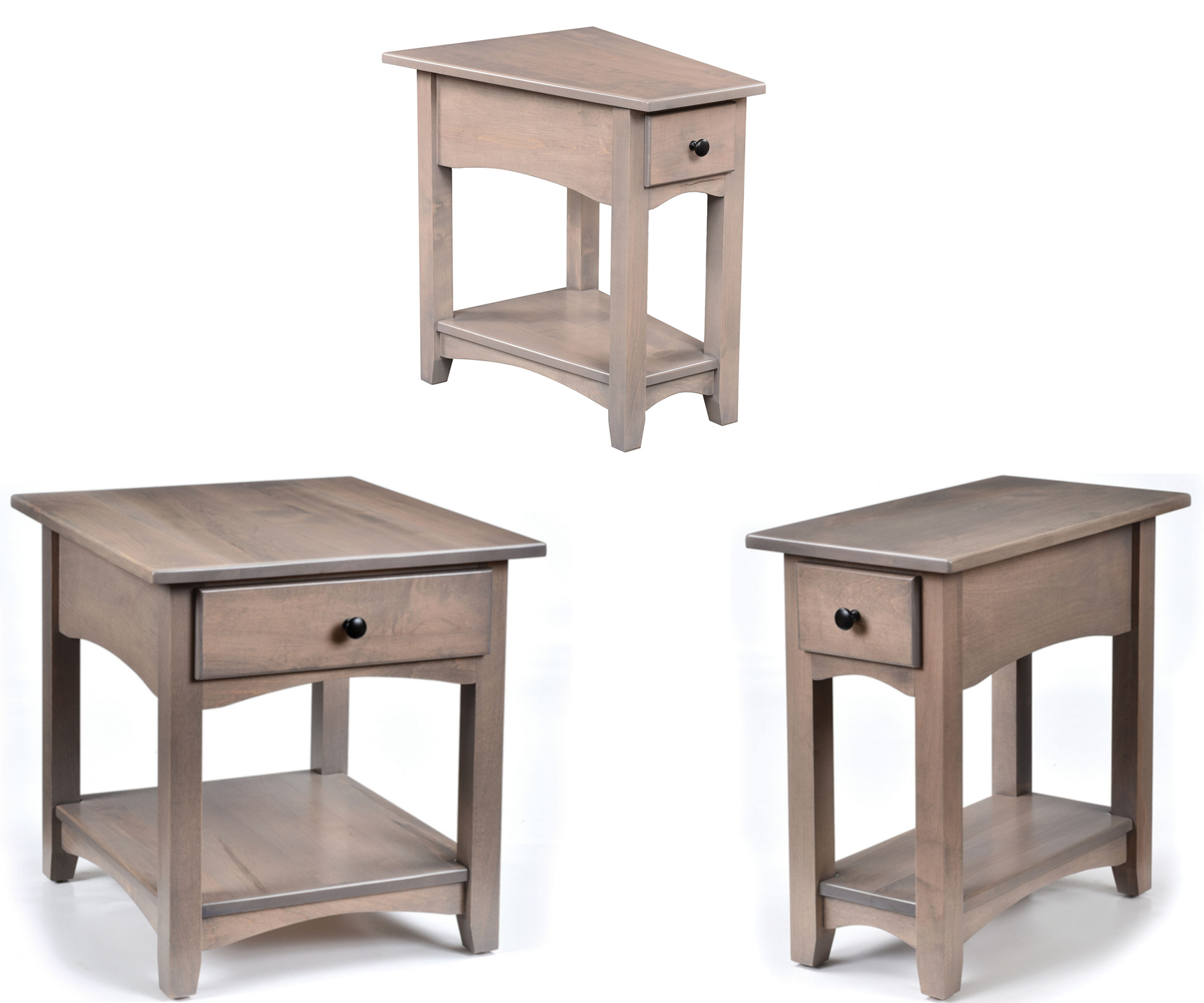 Modern Shaker End Tables