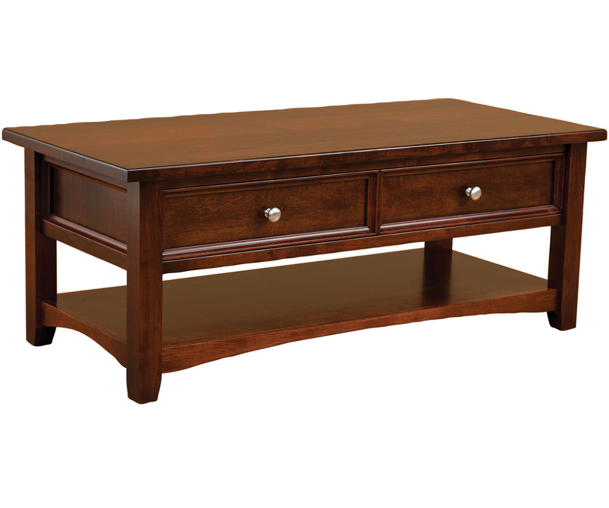 Open Garnet Hill 48" Cocktail Table