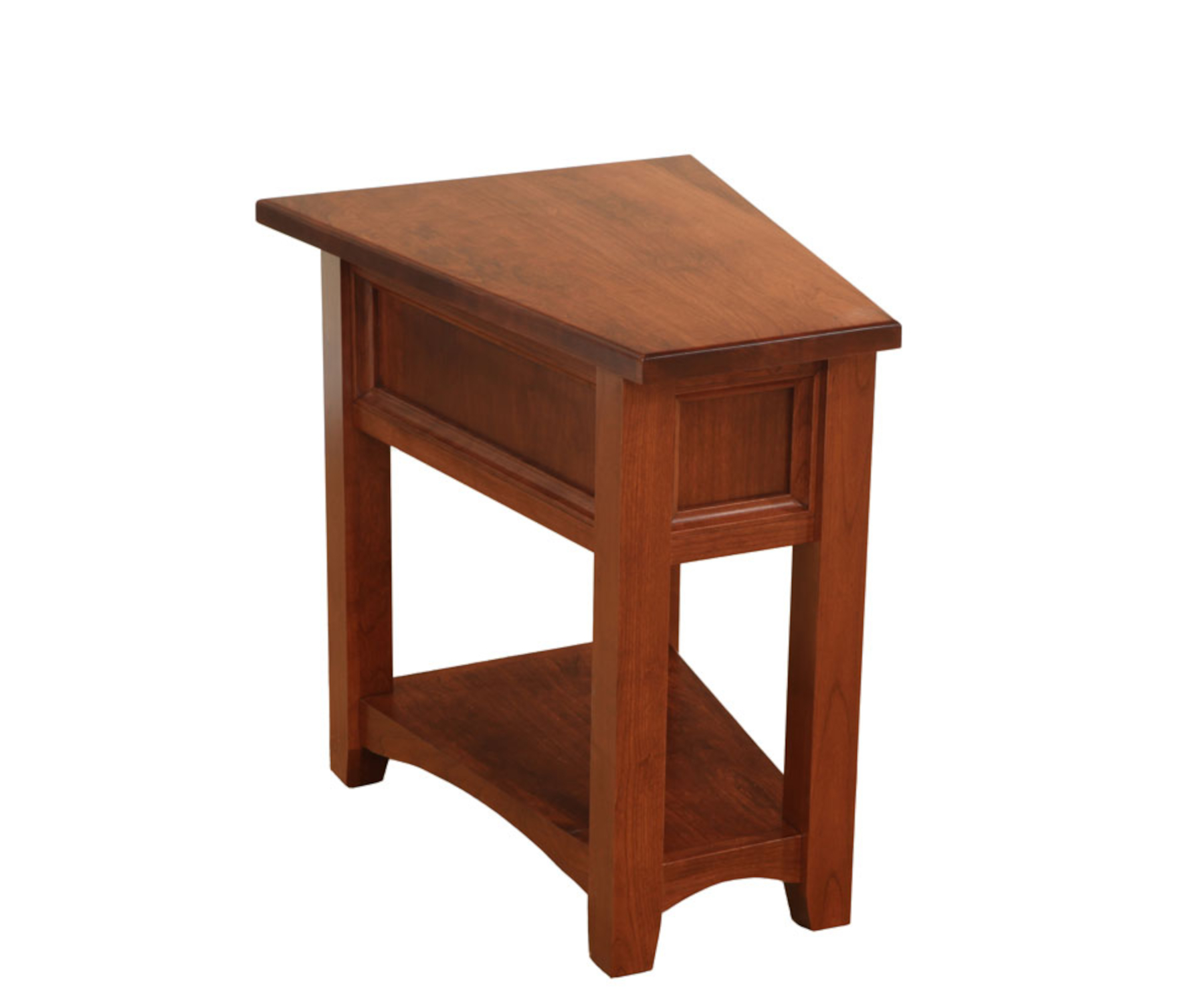 Open Garnet Hill Wedge End Table