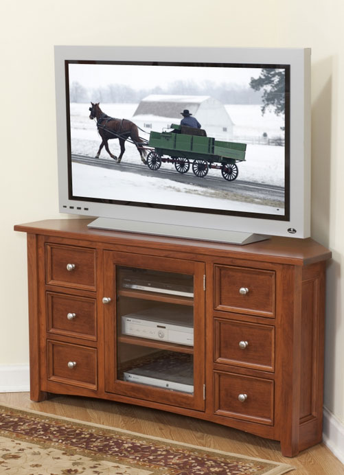 Garnet Hill Corner TV Stand