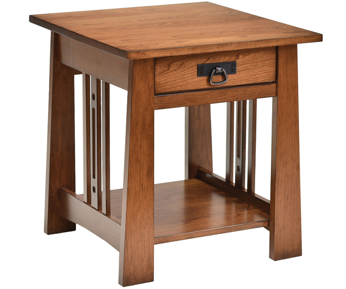 Aspen End Table with Drawer