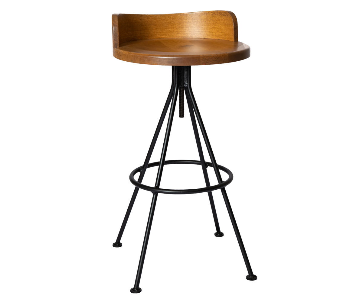 Rod 24 inch Swivel Stool