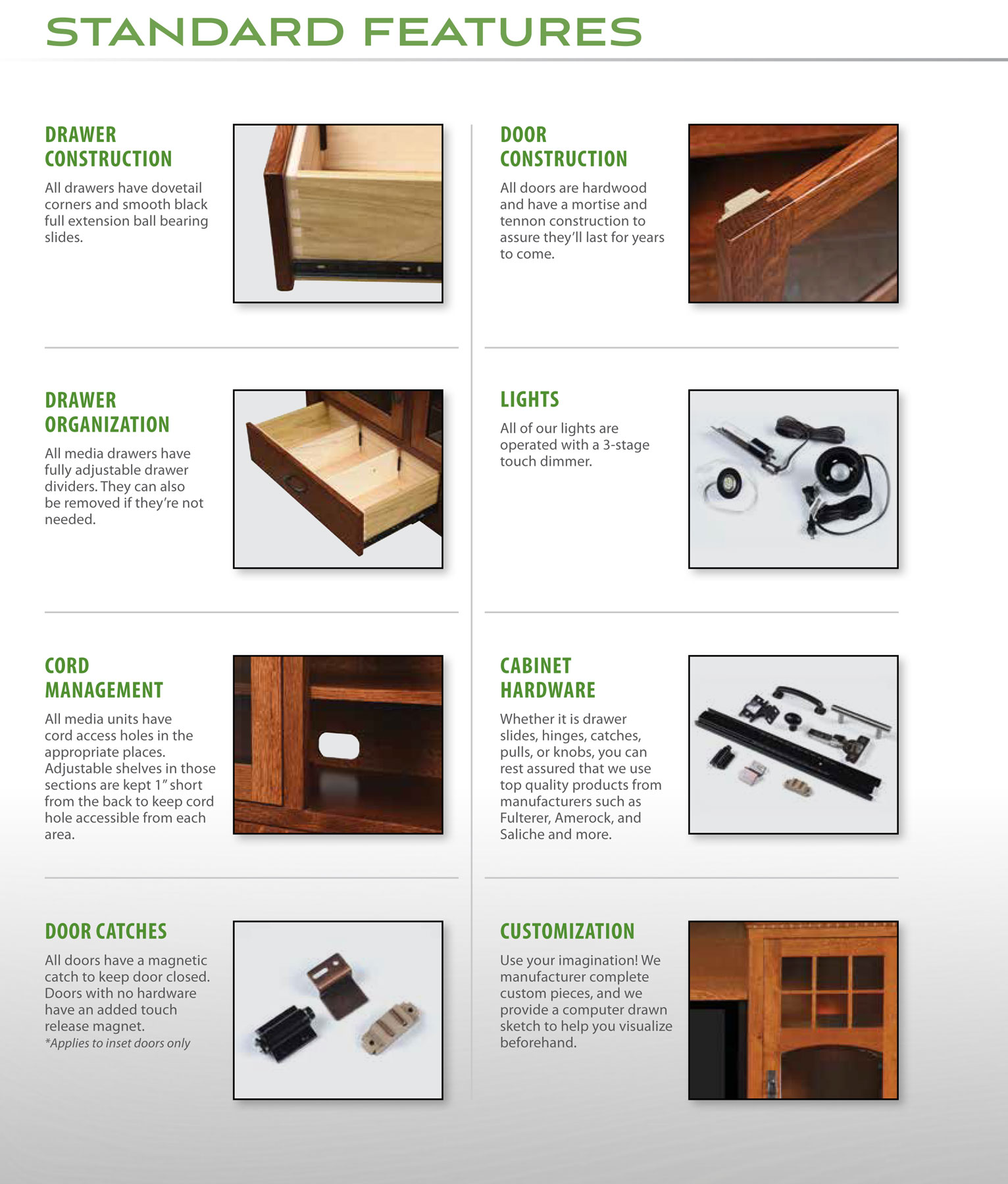 Standard Features