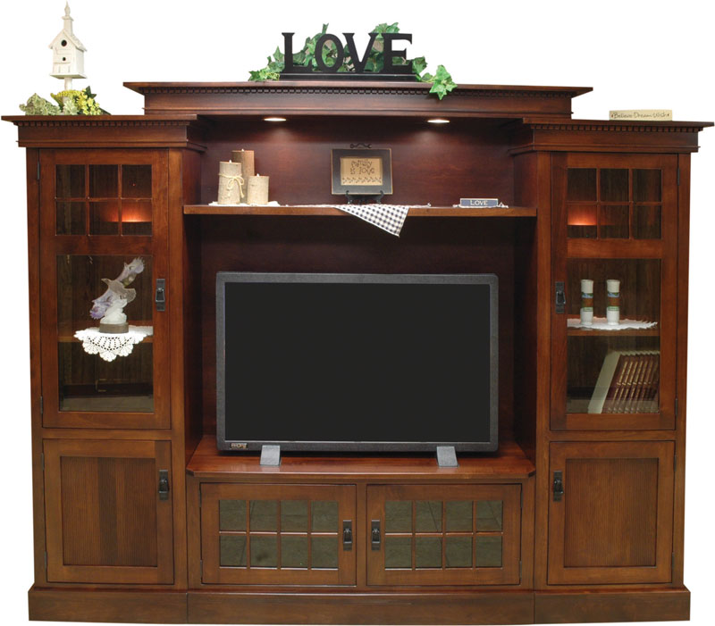 Rockford Bridge Wall Unit Entertainment Center - Ohio ...