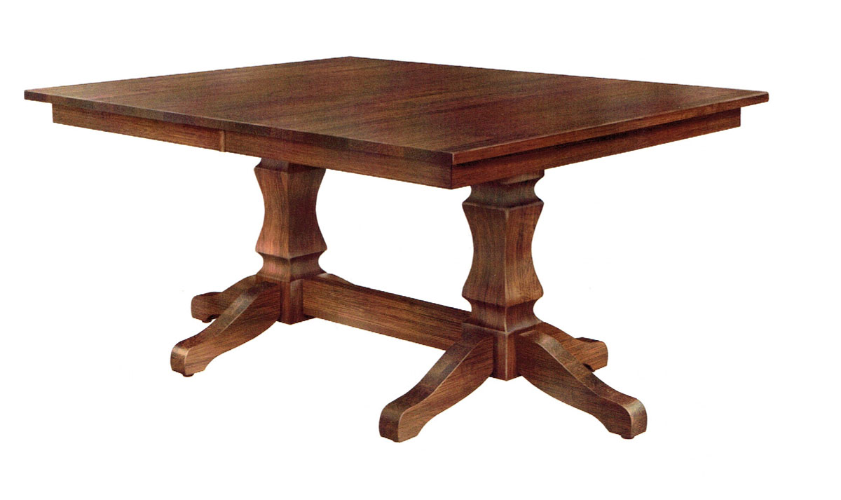 Greenville Double Pedestal Table