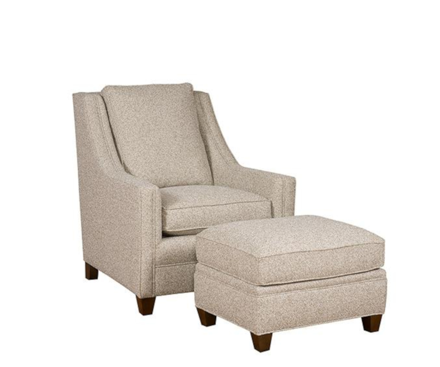Brenna Chair & Ottoman in Fabric (sold separately)