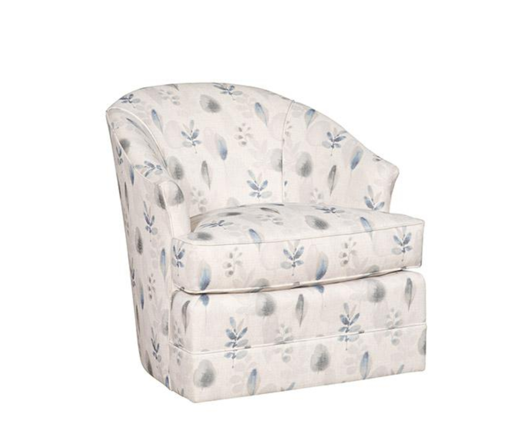 Cassandra Swivel Chair in Fabric