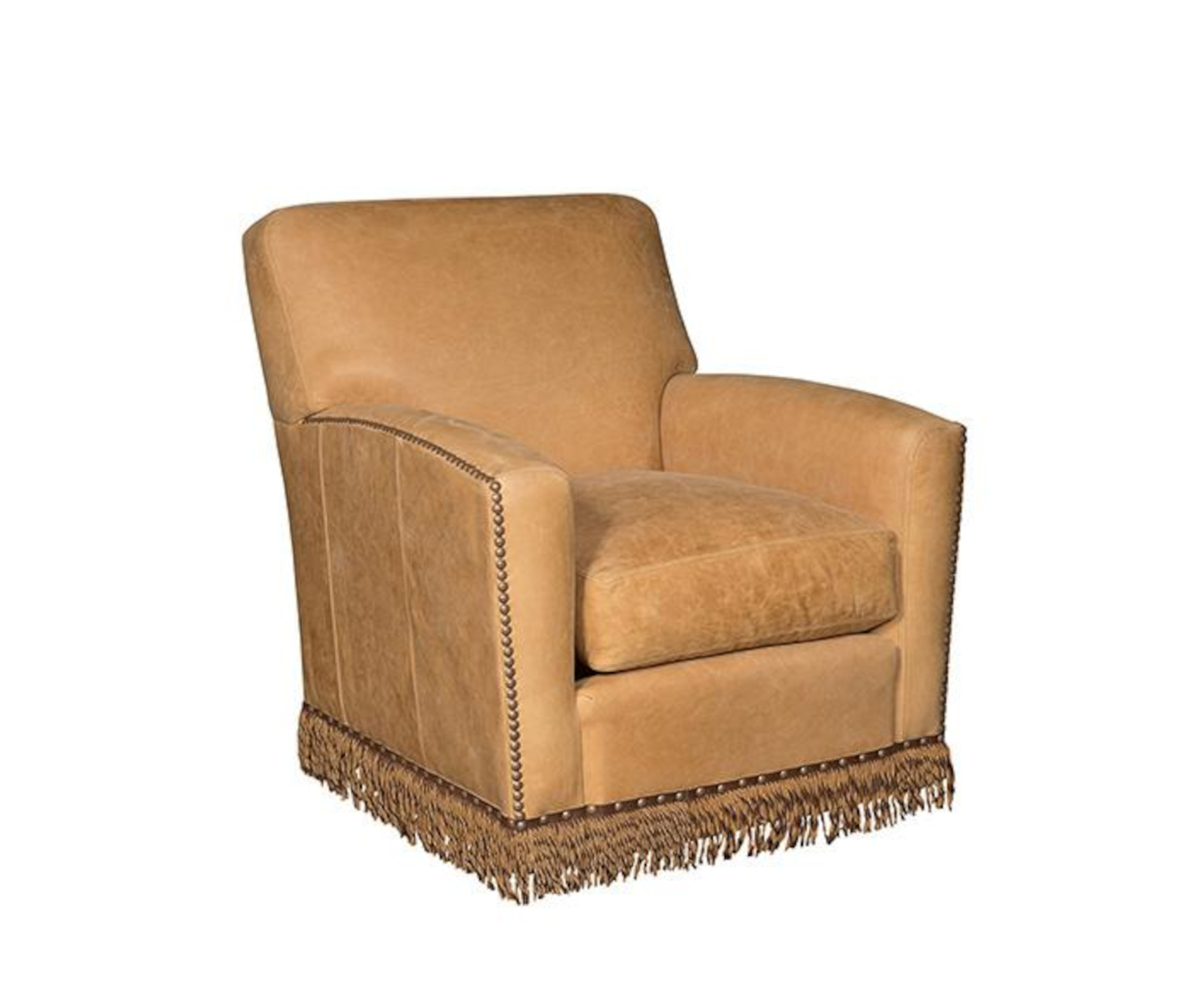 Denver Swivel Chair in Leather