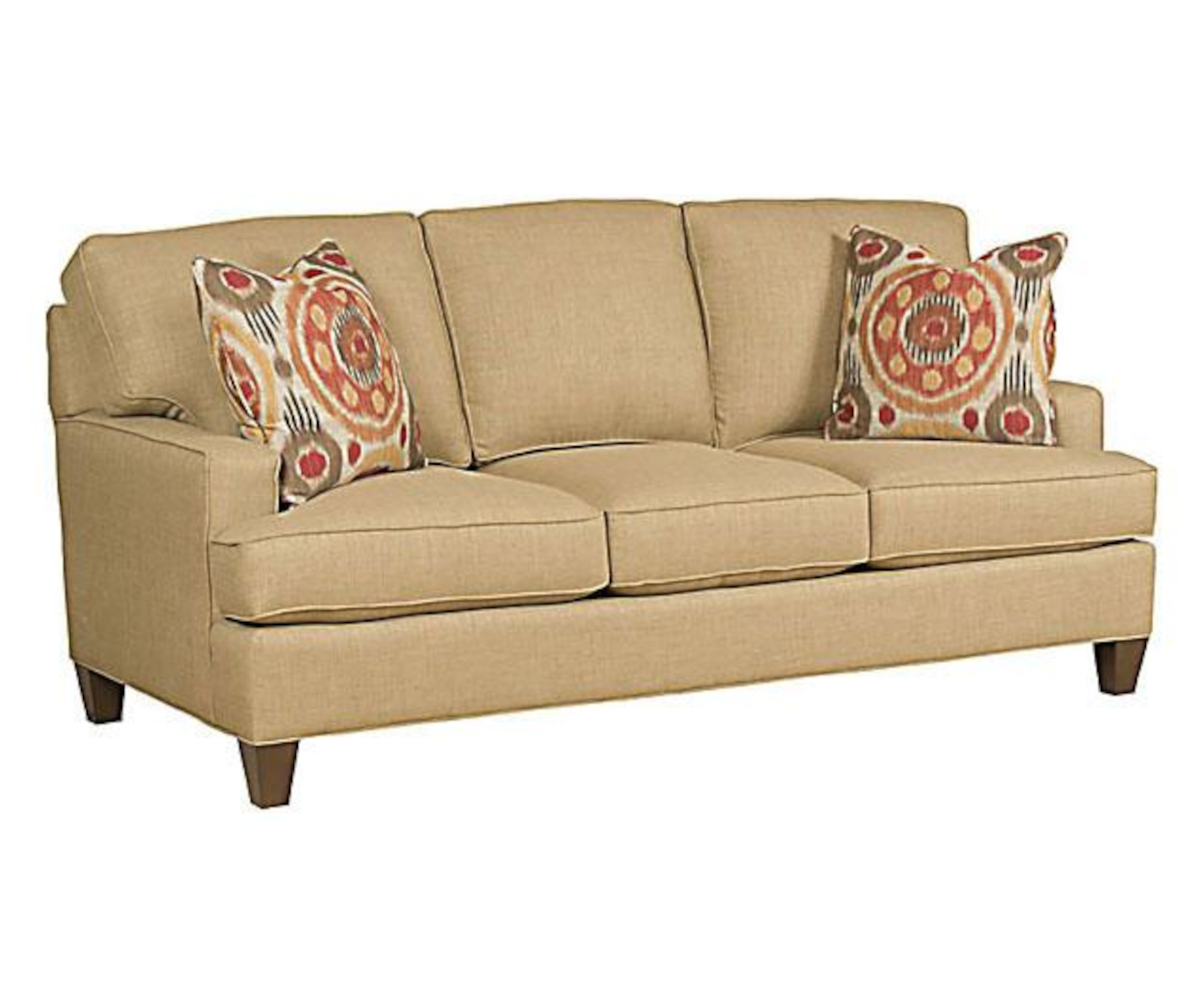 Chatham Sofa 5900-TLM-F with Track Arm, Loose Cushion and Modern Leg in Fabric