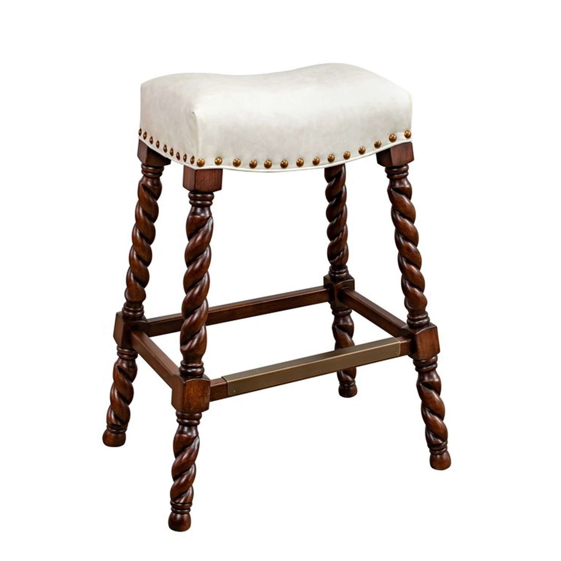 Leathercraft 809 Apothecary Barstool