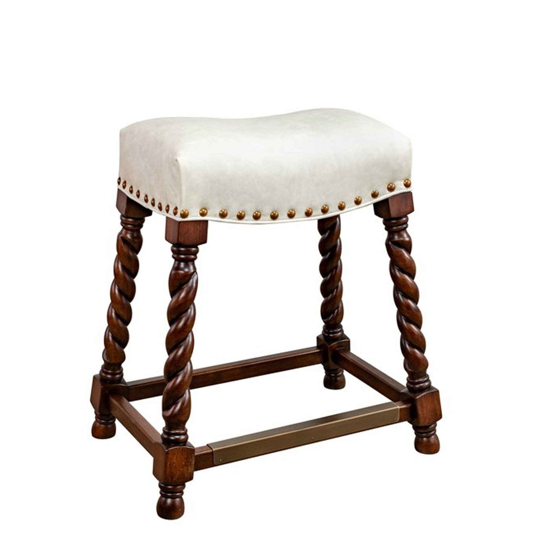 Leathercraft 810 Apothecary Counter Stool 