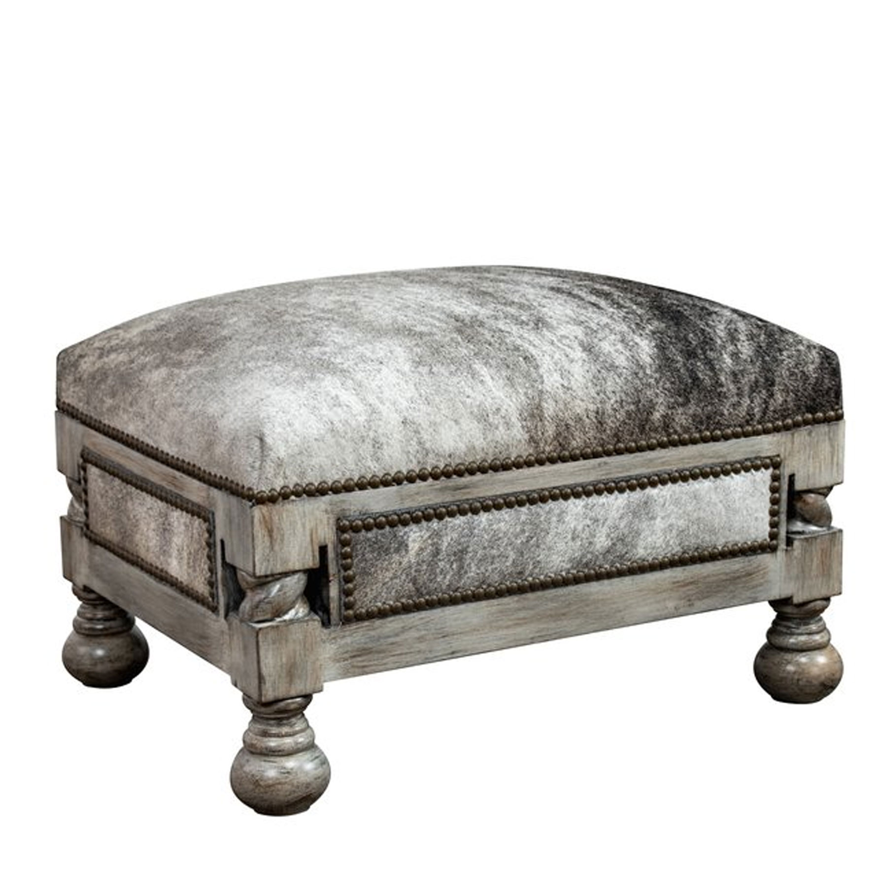 Leathercraft 841 All Hallows Library Ottoman