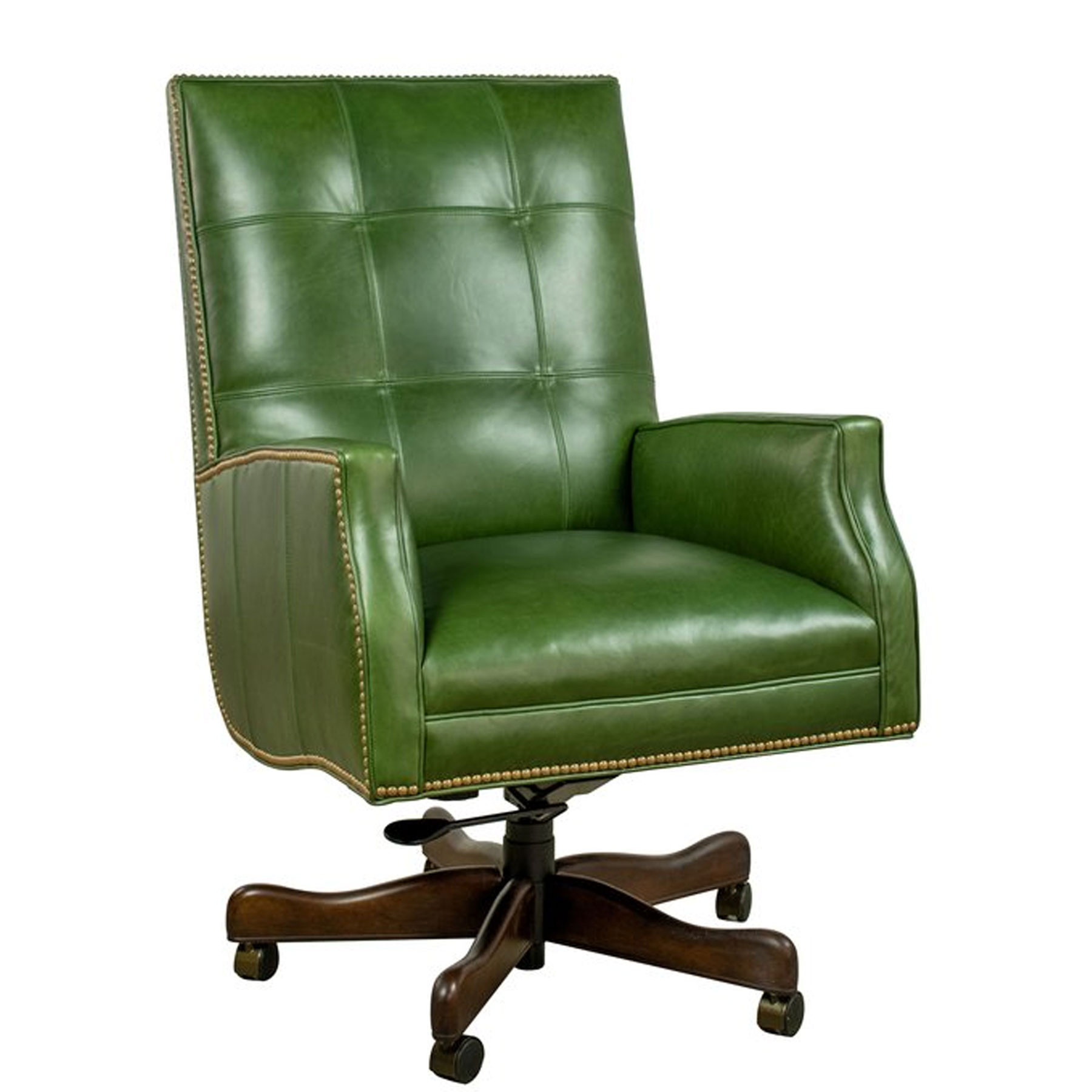 Leathercraft GT-113-S Shoreditch Gas Knee Tilt Swivel Chair 