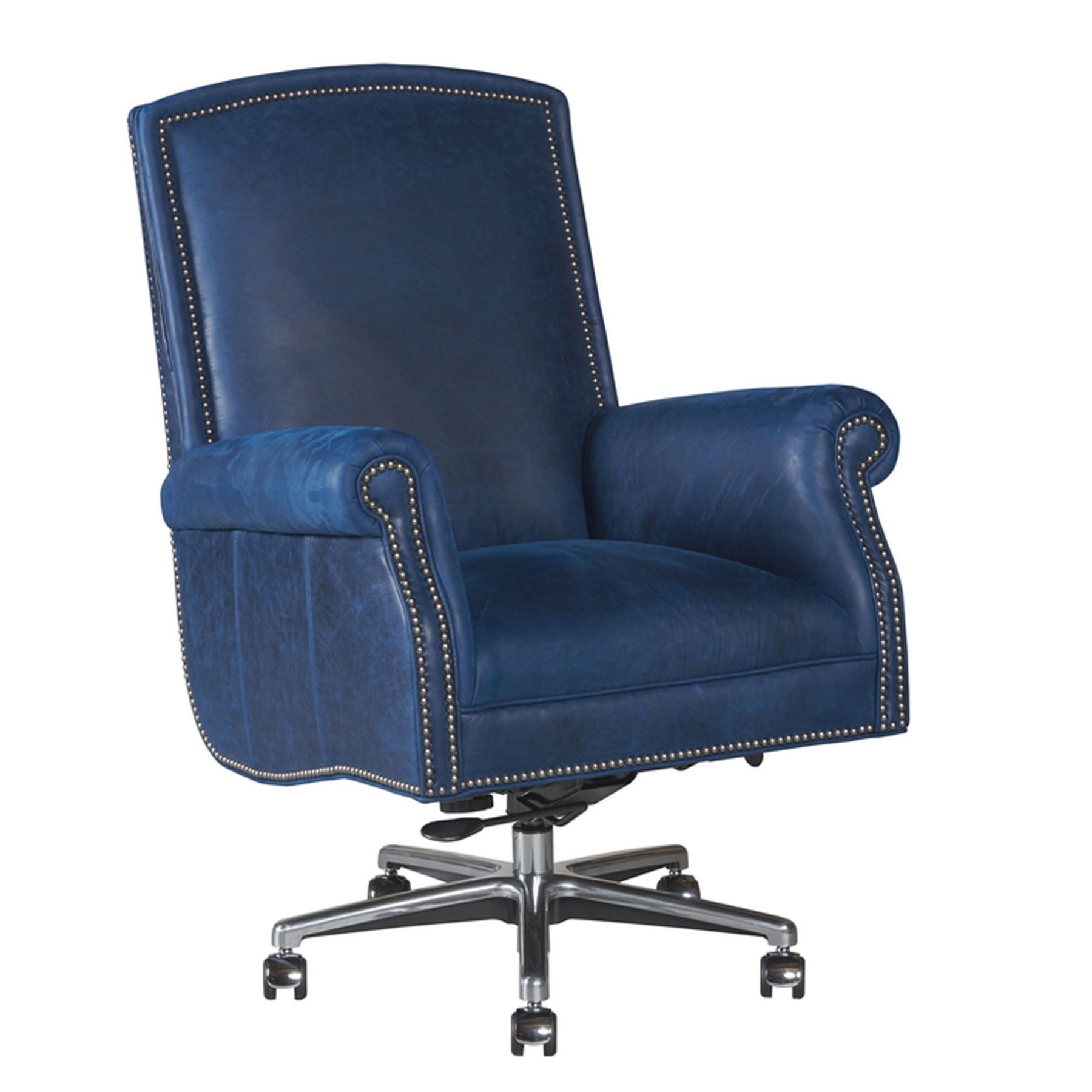 Leathercraft GT-114-S Brick Court Gas Knee Tilt Swivel Chair