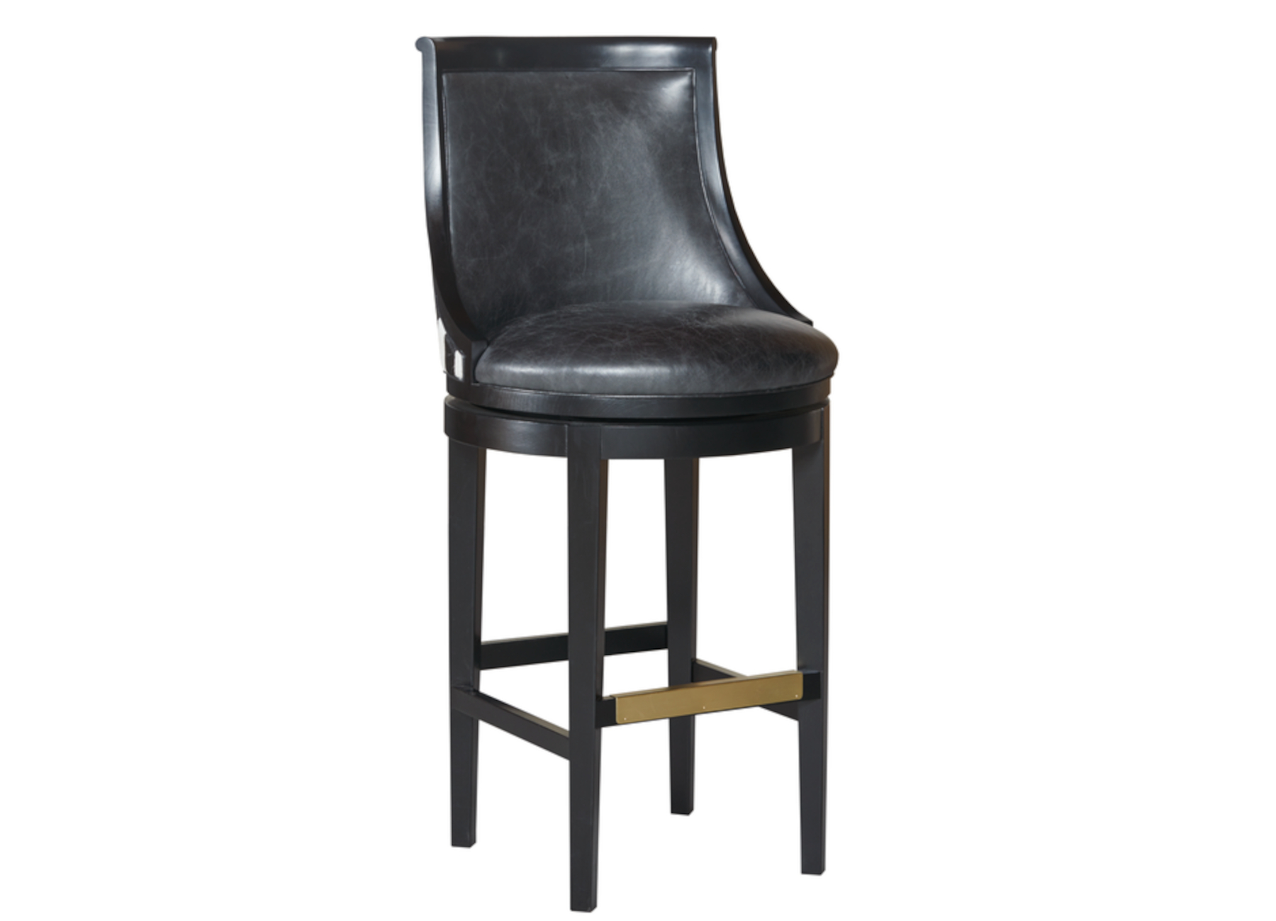 Ava 771 Swivel Bar Stool by Leathercraft