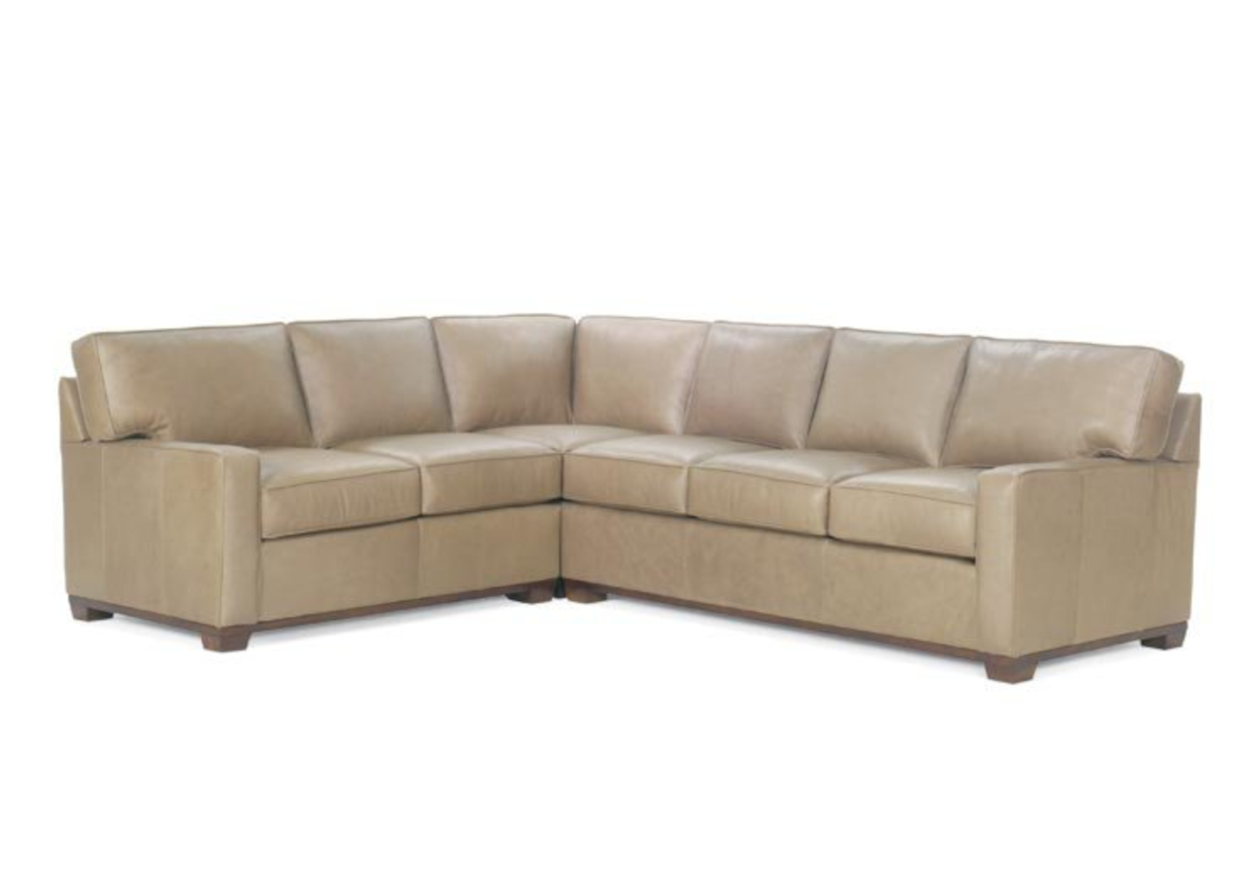 Manhattan 921 Series Sectional with Welt by Leathercraft