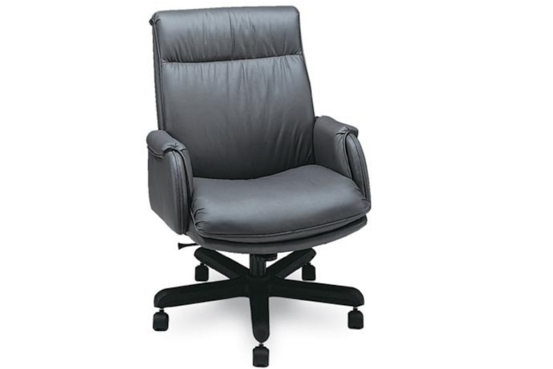 Asher High Back Tilt Swivel Chair by Leathercraft