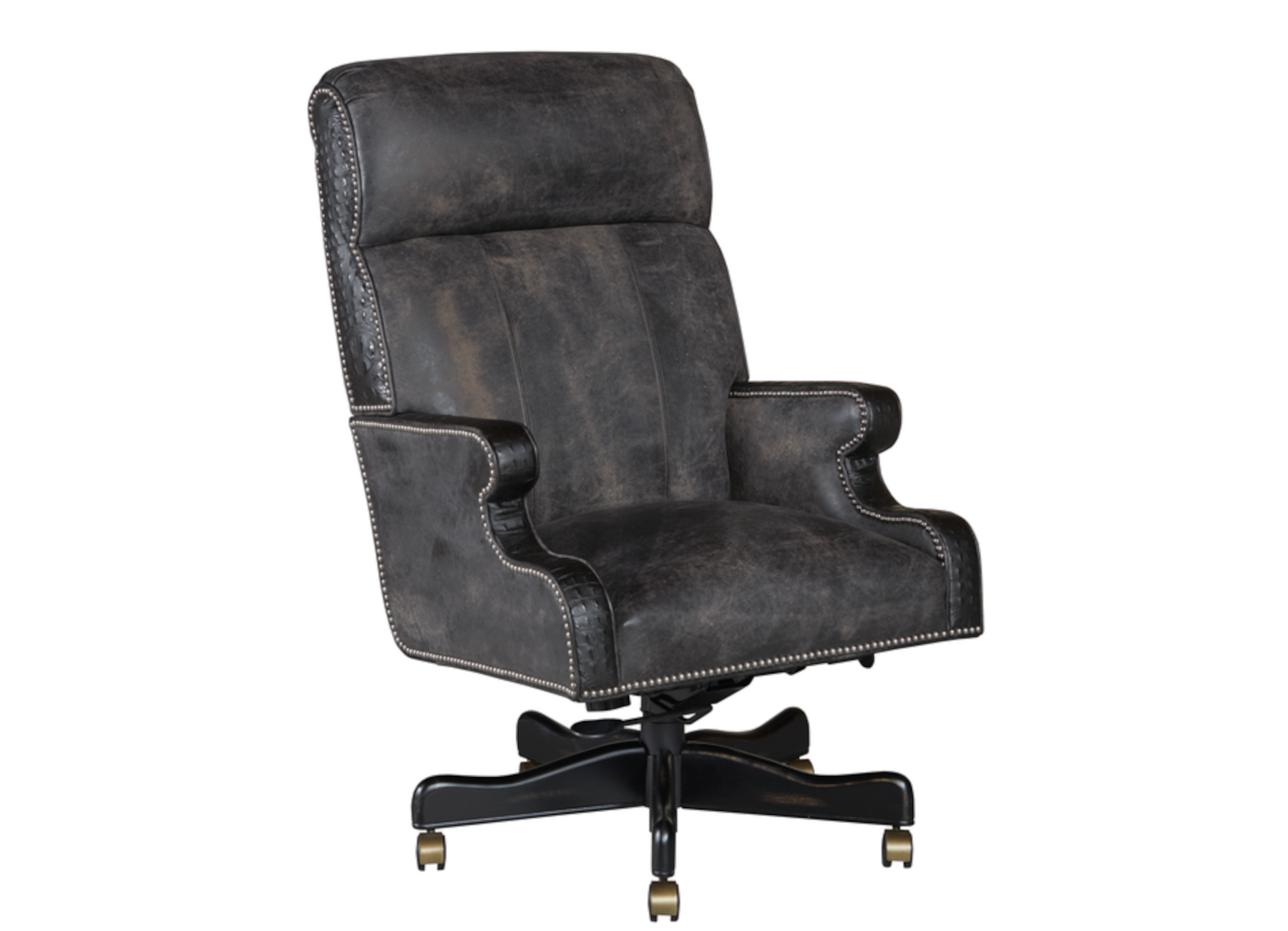Fountain Court GT-135-S Executive Swivel Chair by Leathercraft