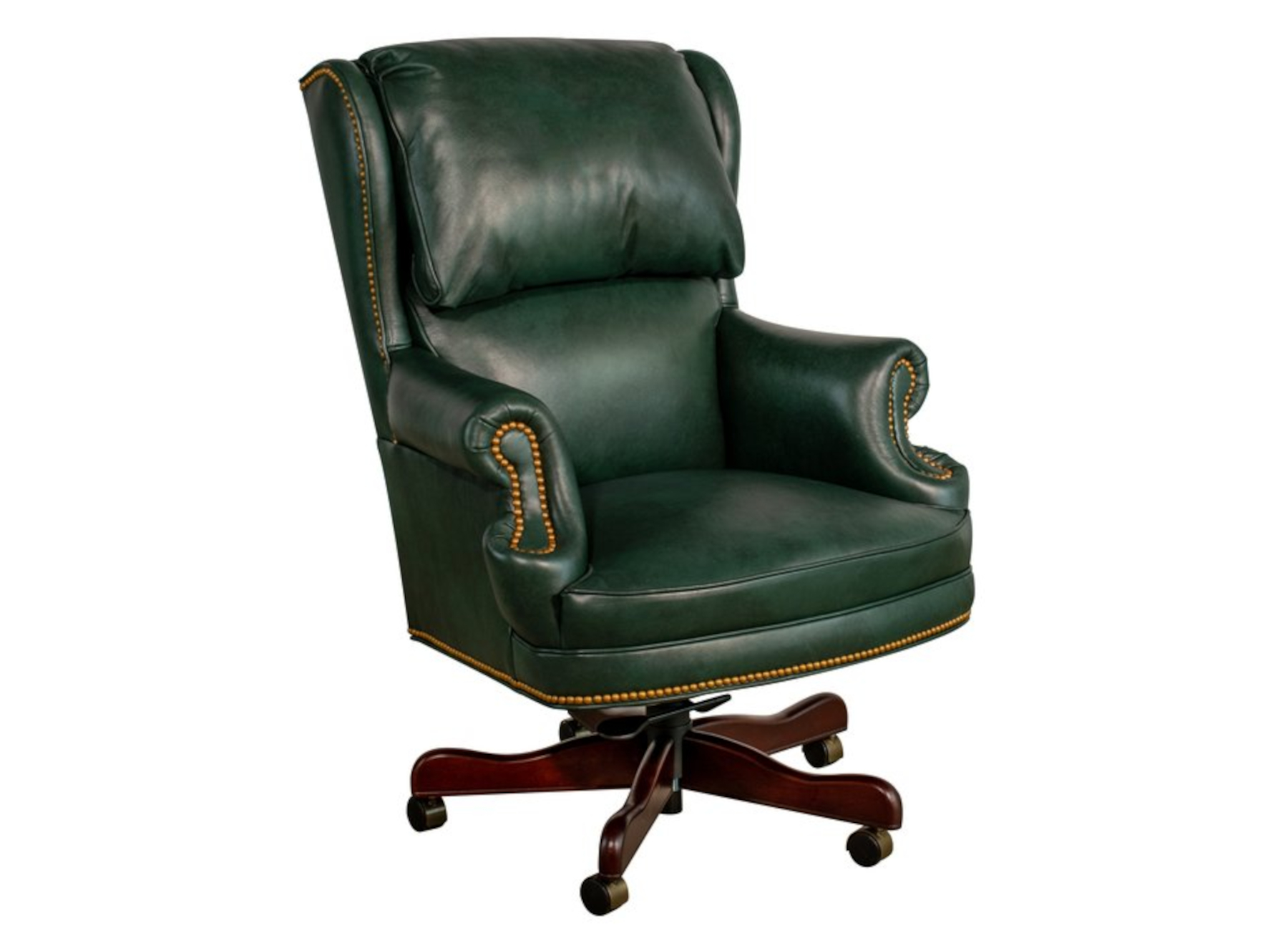Queen's Council GT-115-S Executive Swivel Chair by Leathercraft