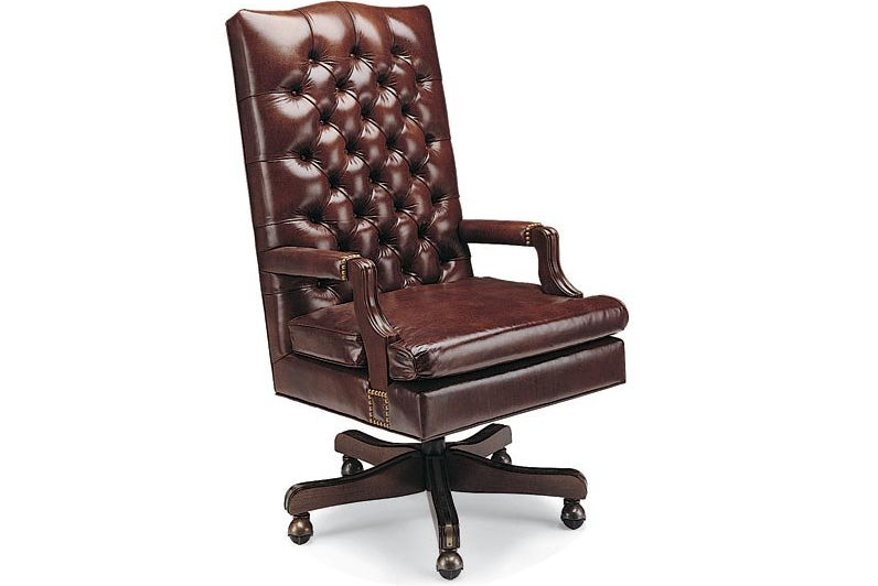 Sullivan Tilt Swivel Chair by Leathercraft