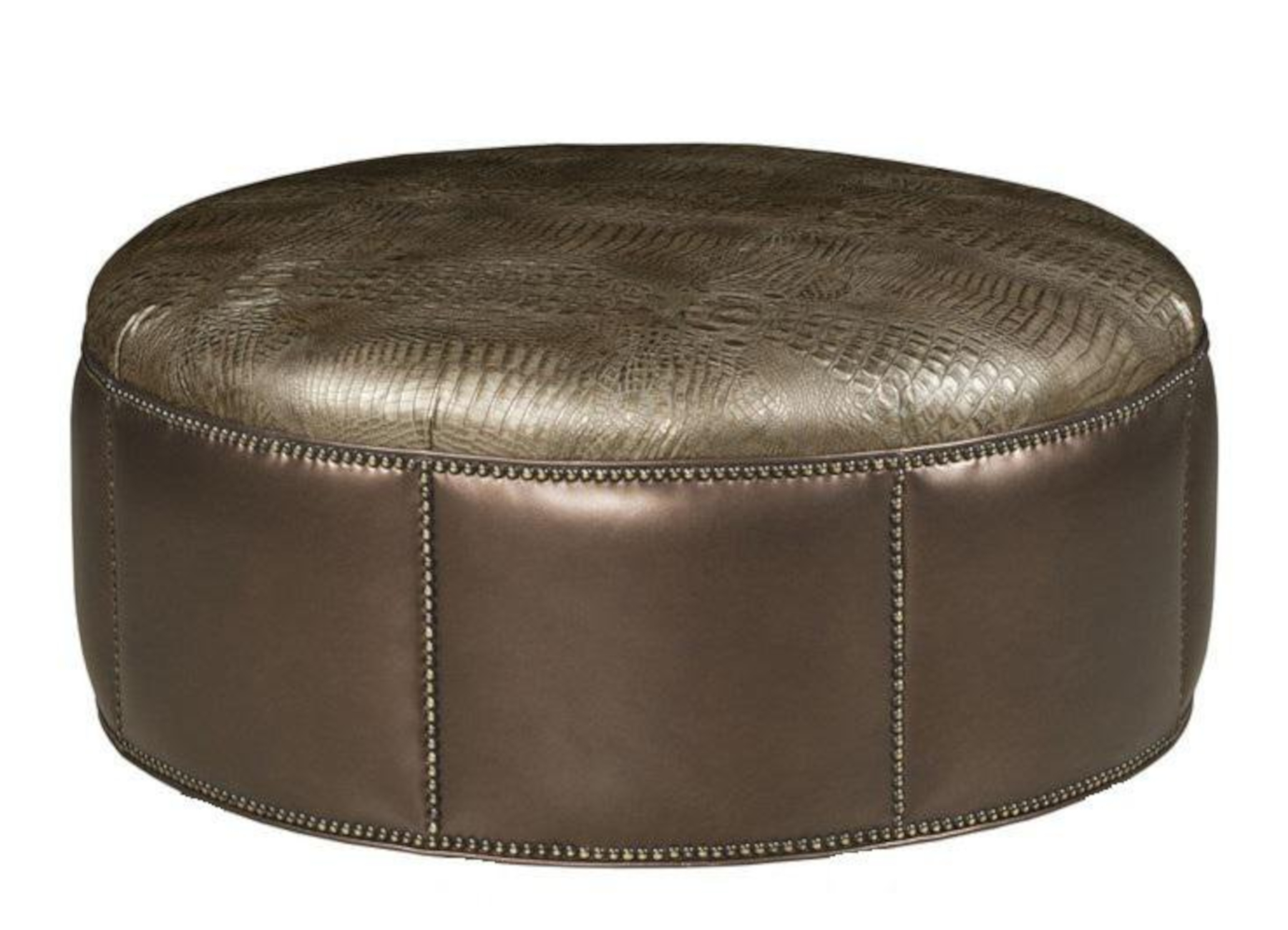 Continuation 892 Cocktail Ottoman by Leathercraft